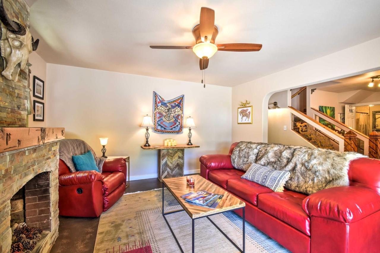 Cozy Home With Media Room Short Walk To Taos Plaza! Екстер'єр фото